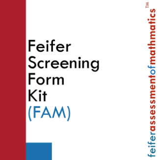 Feifer Assessment of Math (FAM) - Screening Form Kit Product Image