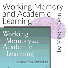 Product Image Working Memory and Academic Learning: Assessment and Intervention