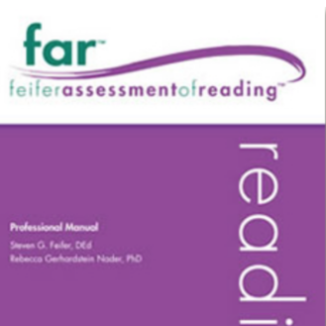 Feifer Assessment of Reading Professional Manual Schoolhouse Educational Services