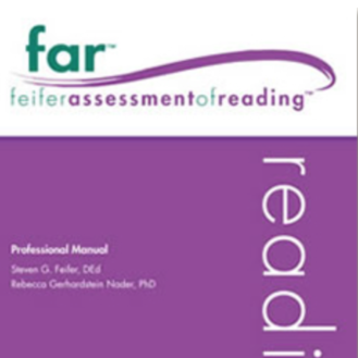 Feifer Assessment of Reading Professional Manual w/Fast Guide image