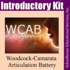 Woodcock-Camarata Articulation Battery Introductory kit product image