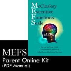 MEFS Parent Online Kit PDF Manual product image