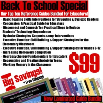 2023 Essential Laminated Reference Guides Bundle For Educators by Schoolhouse Educational Services