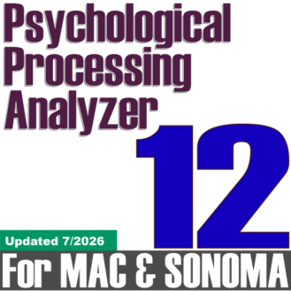 Psychological Processing Analyzer Mac Intel