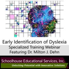 Early ID of Dyslexia Webinar