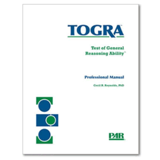 Test of General Reasoning Ability TOGRA product image