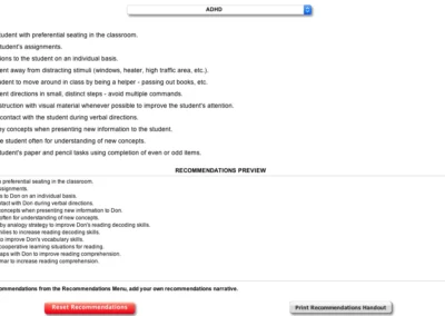 School Psychologist Report AI Assistant Report product image 16