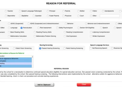 School Psychologist Report AI Assistant Report product image 2